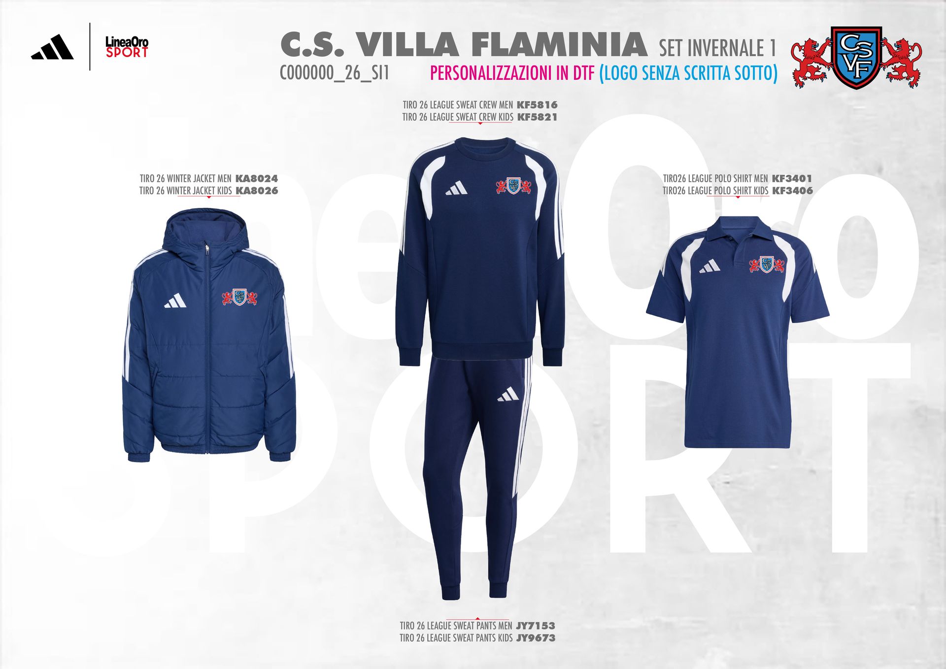ASD VILLA FLAMINIA 2026 SET INVERNALE 1 - M